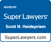 Rated By Super Lawyers Scott N. Heidepriem